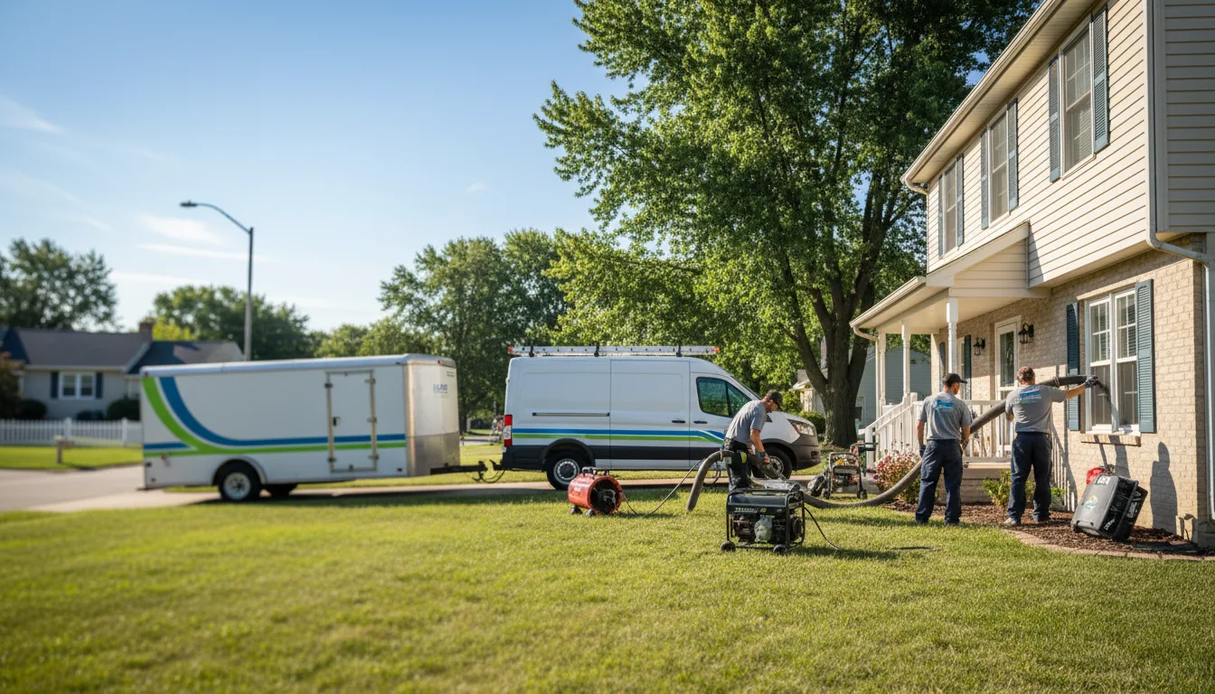Flooded Basement Restoration And Cleanup With Repair in Edgar, WI near me